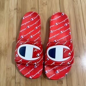 Champion Red Logo Slides